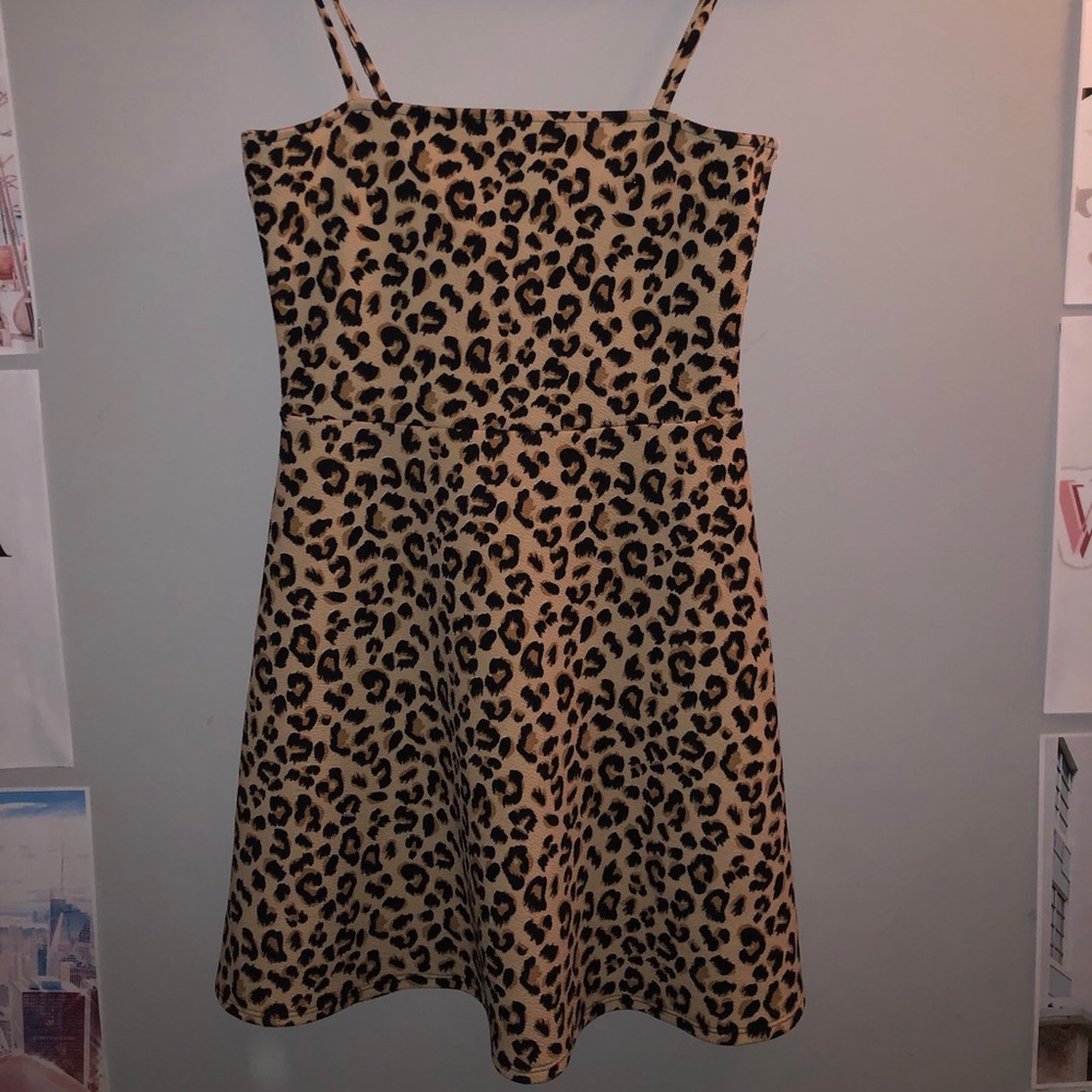 Cheetah Print Dress